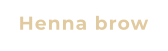 Henna brow