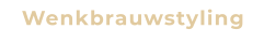 Wenkbrauwstyling